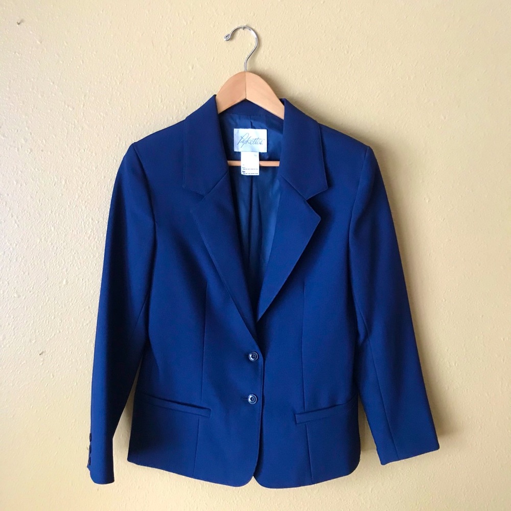 Women’s Vintage Blue Blazer